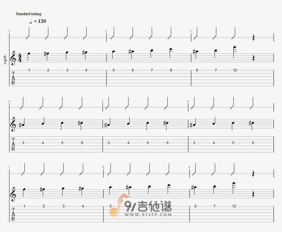 输入音符