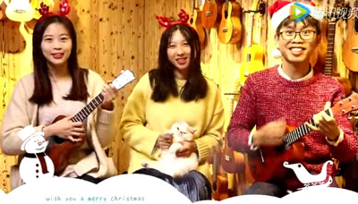 圣诞歌曲串烧ukulele弹唱