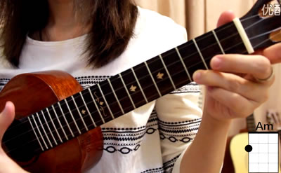 谢春花《借我》尤克里里谱-ukulele弹唱教学视频