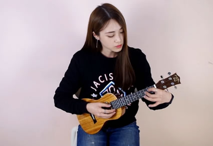 小酒窝ukulele 弹唱教学