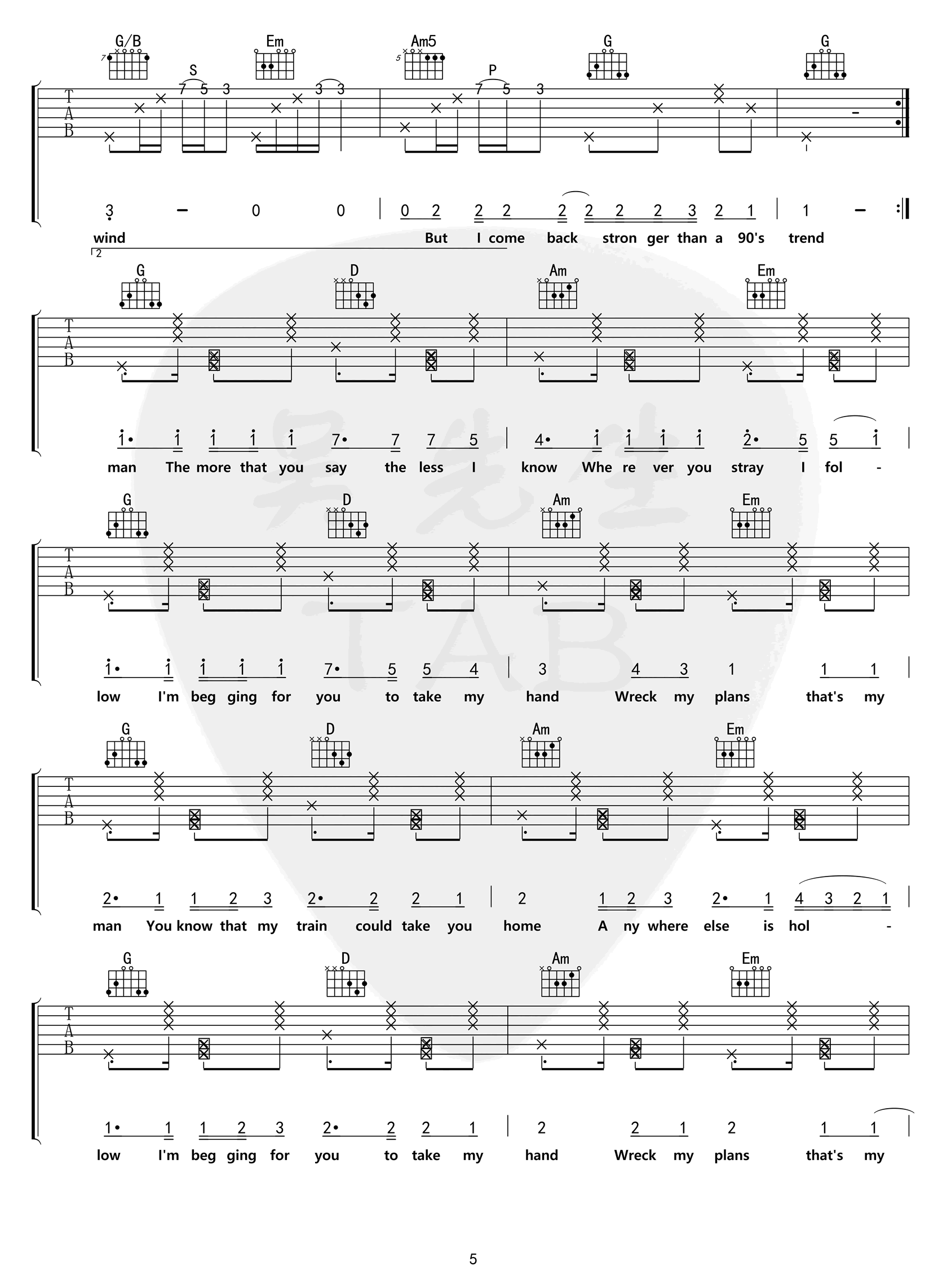 willow数字简谱图片