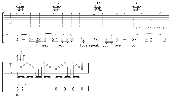 UnchainedMelody吉他谱-91吉他谱