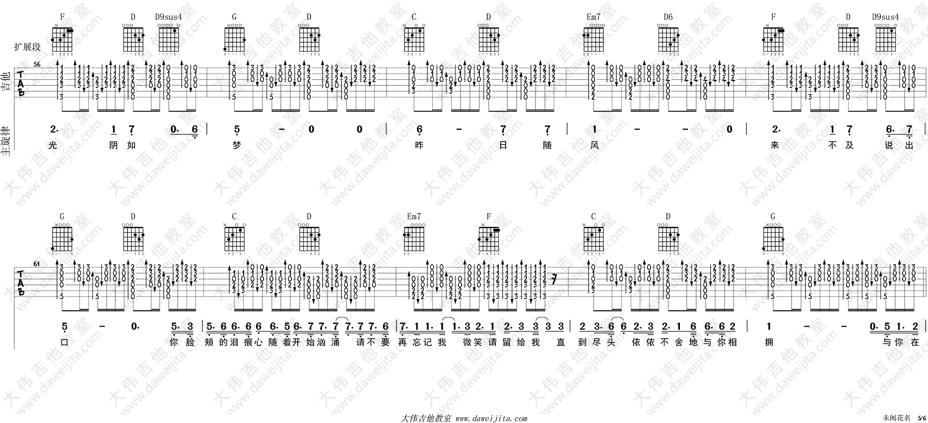 Zone《secret base 君がくれたもの》吉他谱(G调)-Guitar Music Score