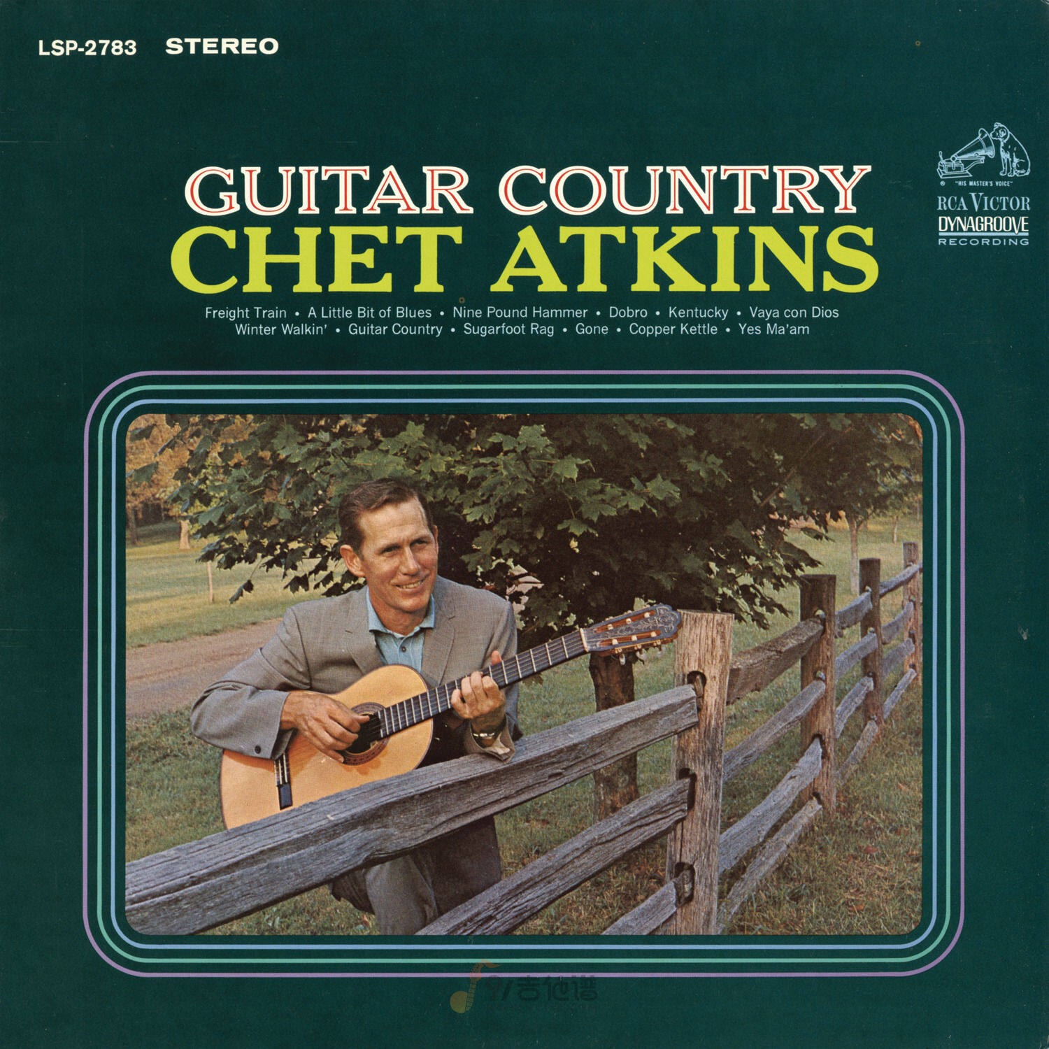 Chet Atkins《Freight Train》乐队总谱|GTP谱