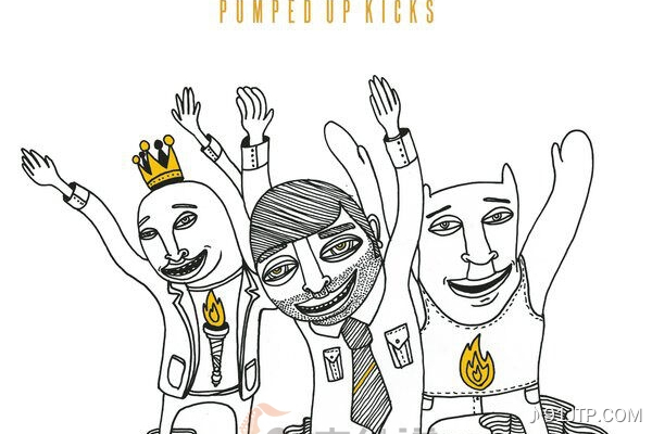 Foster The People《Pumped Wp Kicks》乐队总谱|GTP谱