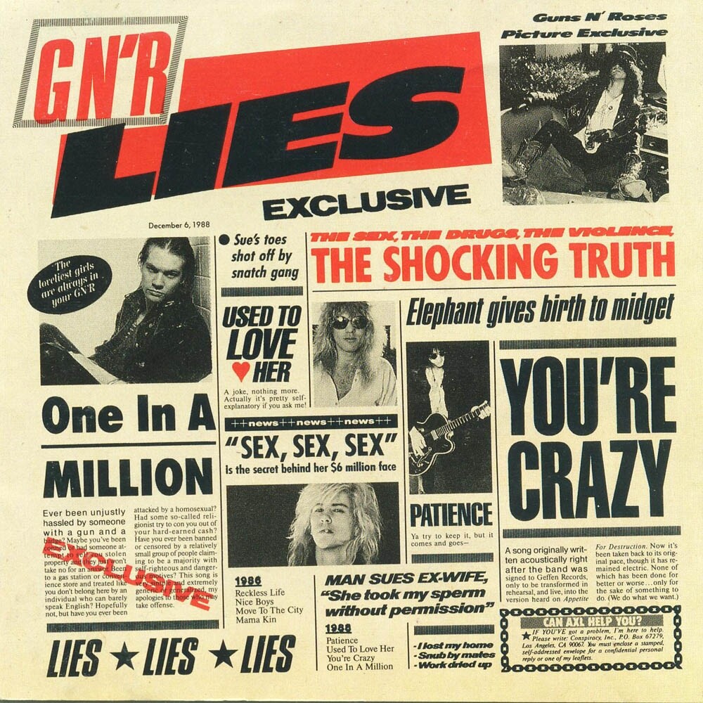 Guns N\' Roses《Used To Love Her》乐队总谱|GTP谱