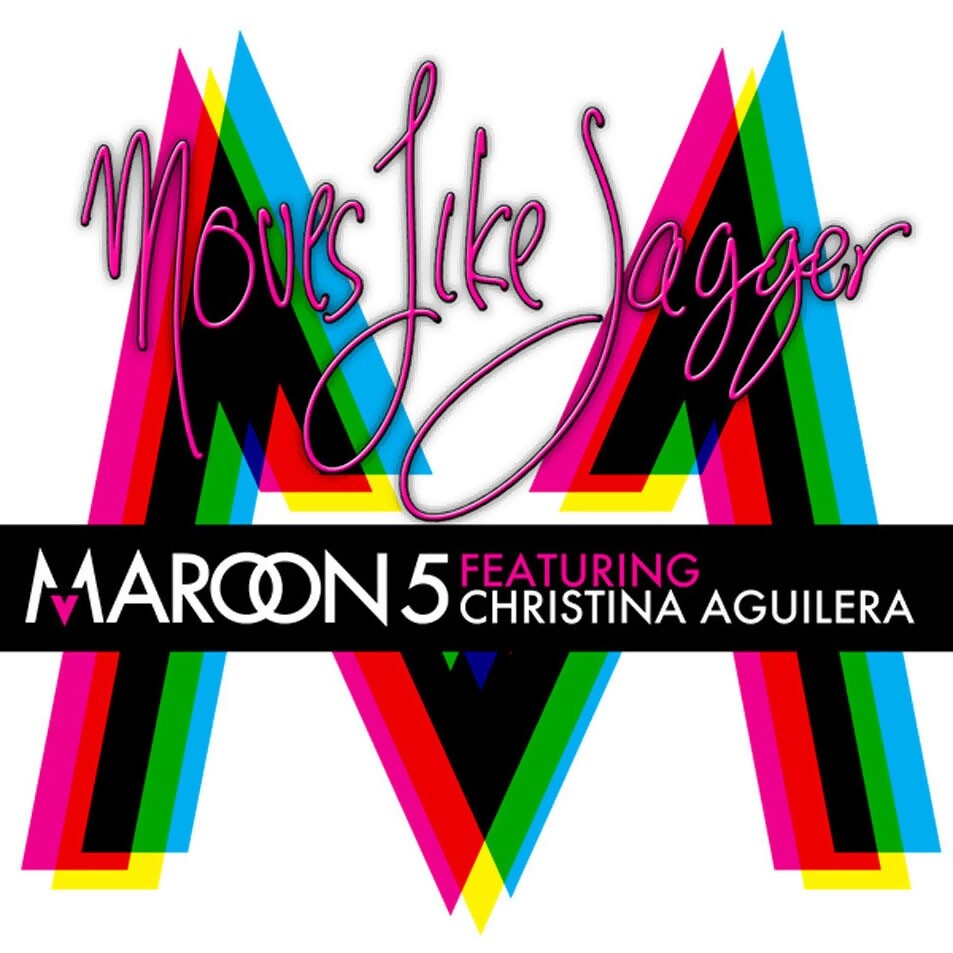 Maroon 5《Moves Like Jagger》乐队总谱|GTP谱