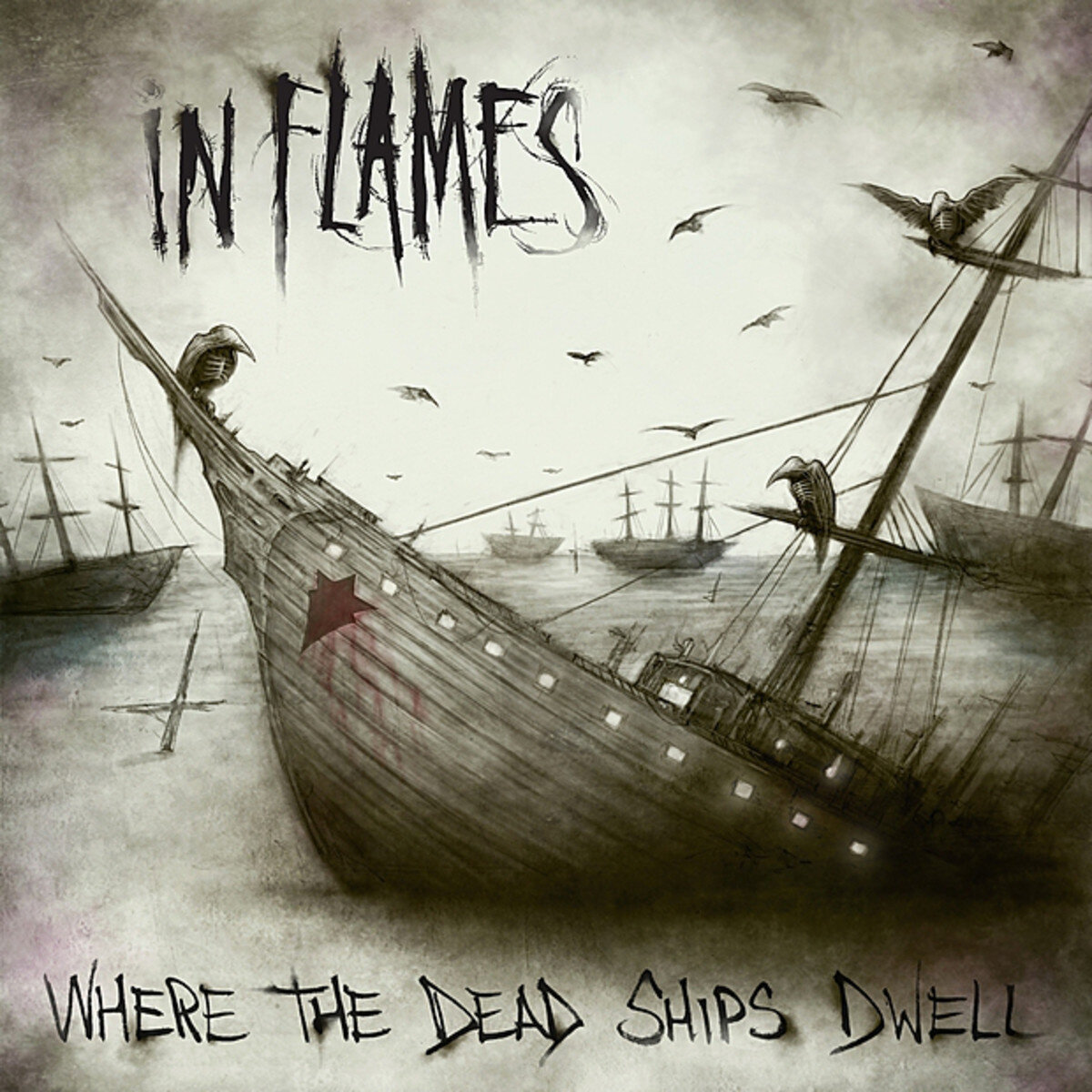 In Flames《Where The Dead Ships Dwell》乐队总谱|GTP谱