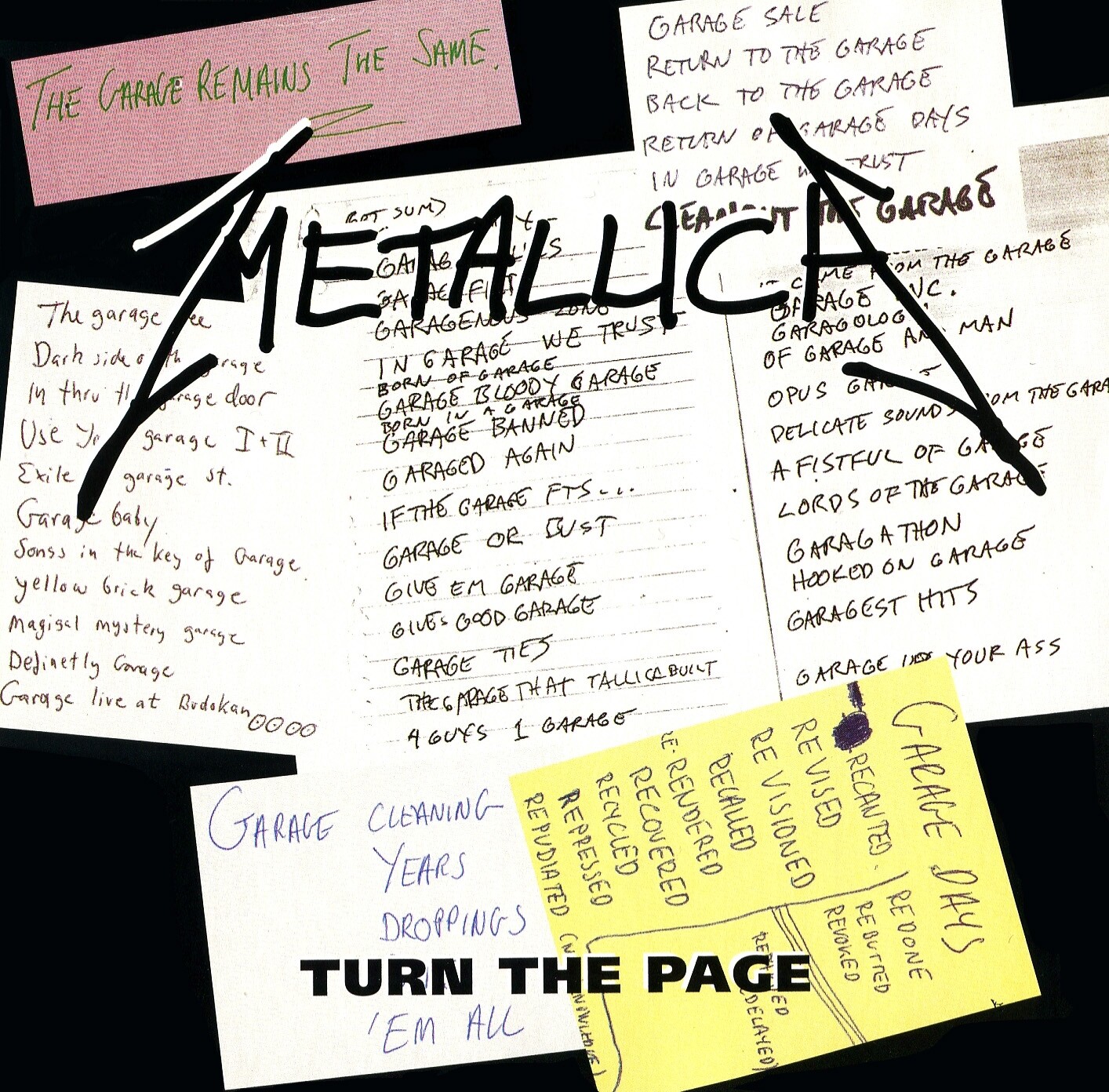 Metallica《Turn The Page》乐队总谱|GTP谱