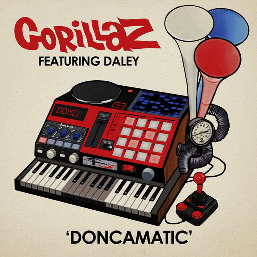 Gorillaz《Doncamatic All Played Out》乐队总谱|GTP谱