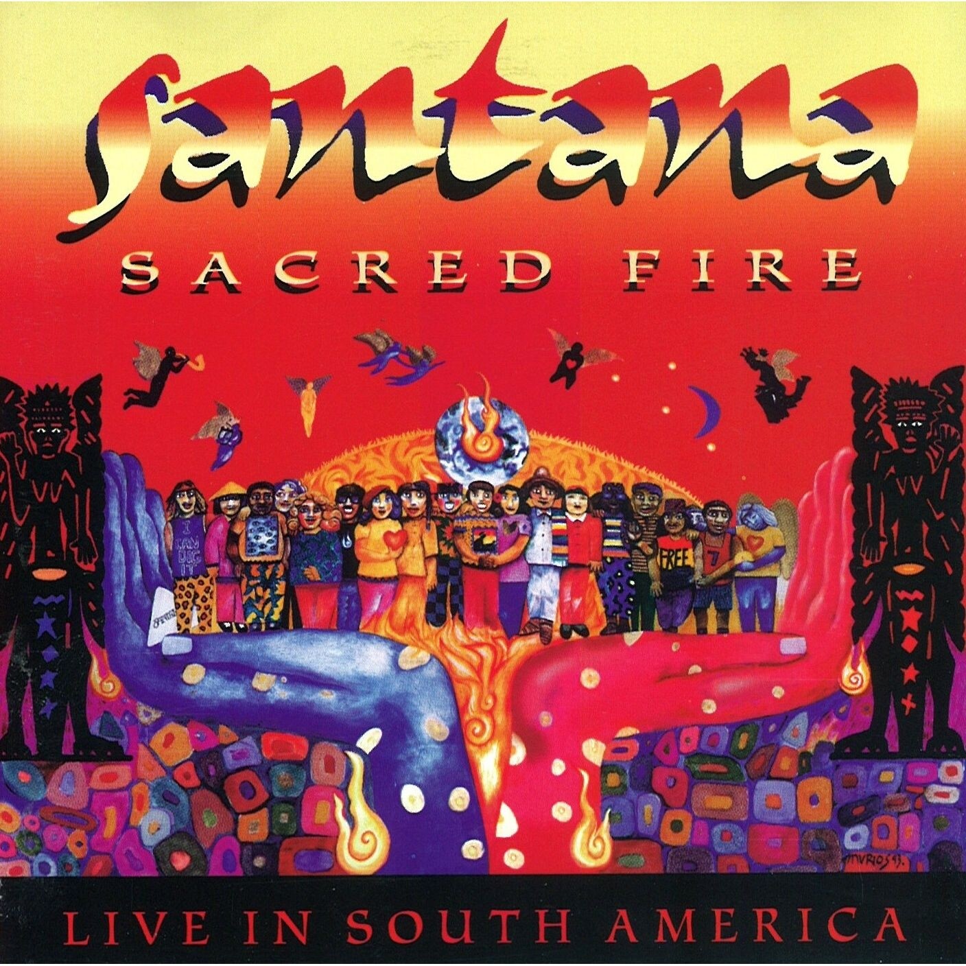 Santana《Black Magic Woman Gypsy Queen》乐队总谱|GTP谱