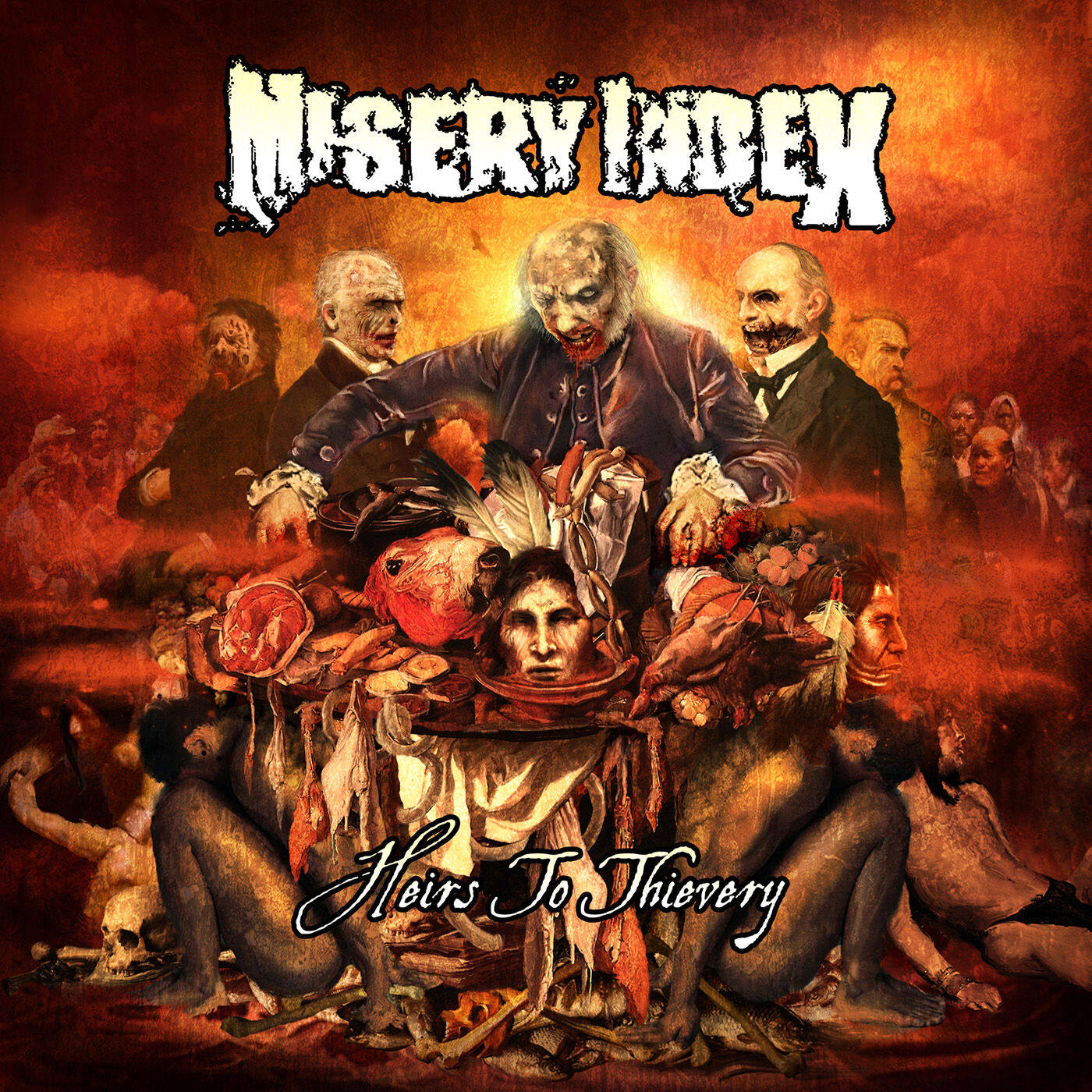 Misery Index《The Carrion Call》乐队总谱|GTP谱