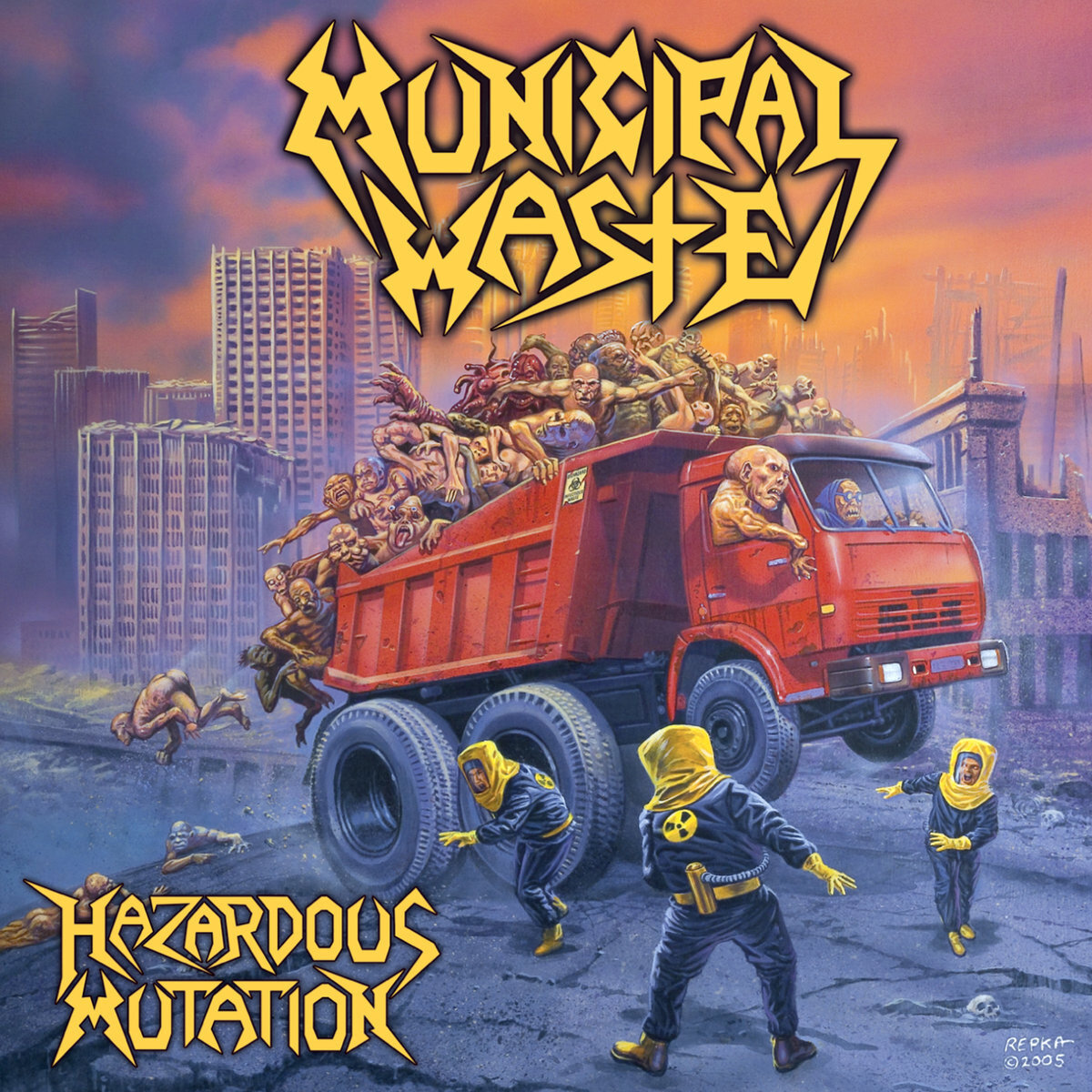 Municipal Waste《Unleash The Bastards》乐队总谱|GTP谱