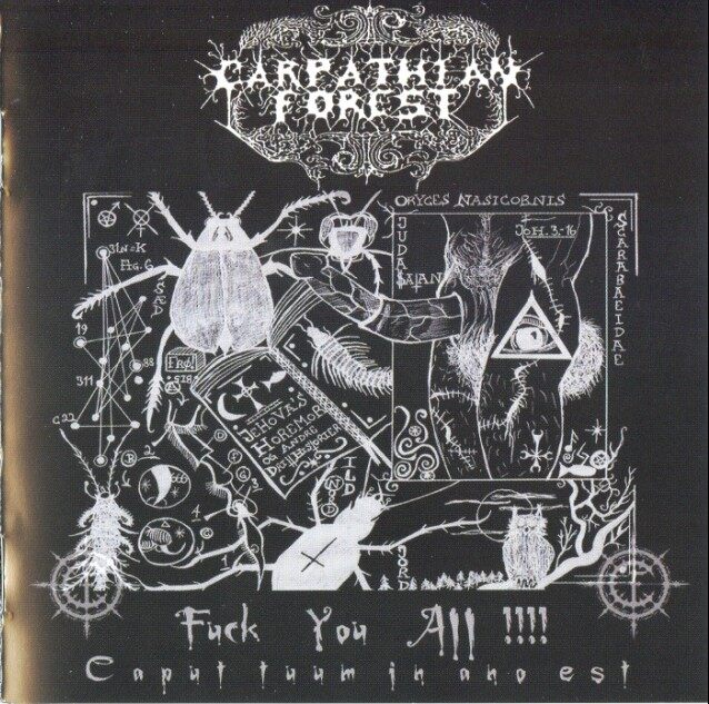 Carpathian Forest《Vi Apner Porten Til Helvete》乐队总谱|GTP谱