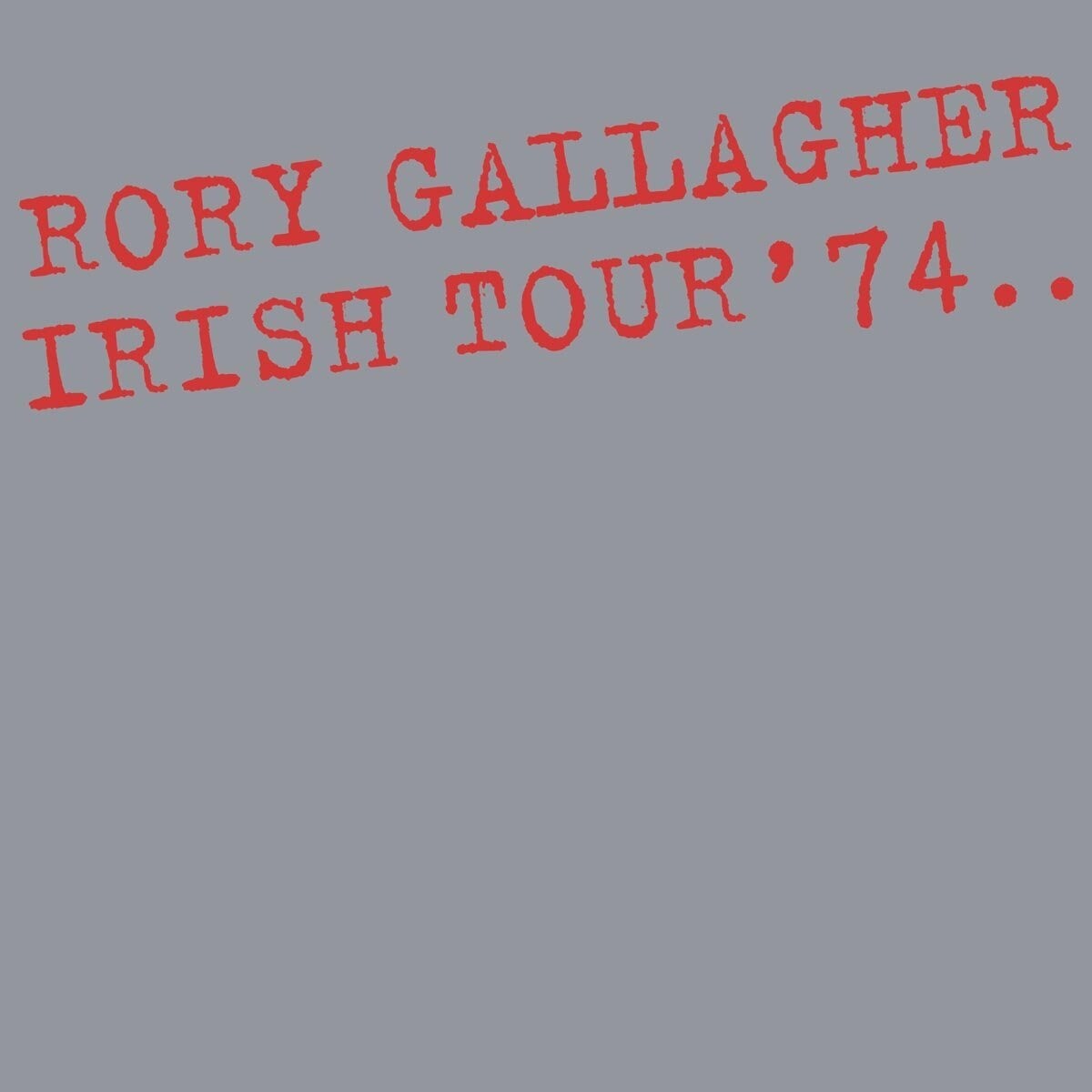 Rory Gallagher《Stompin Ground》乐队总谱|GTP谱