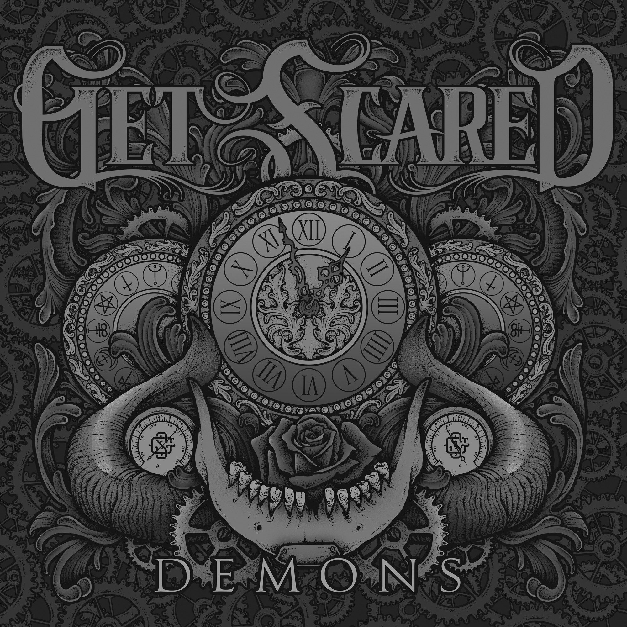Get Scared《Buried Alive》乐队总谱|GTP谱