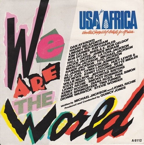 USA For Africa《We Are The World》乐队总谱|GTP谱