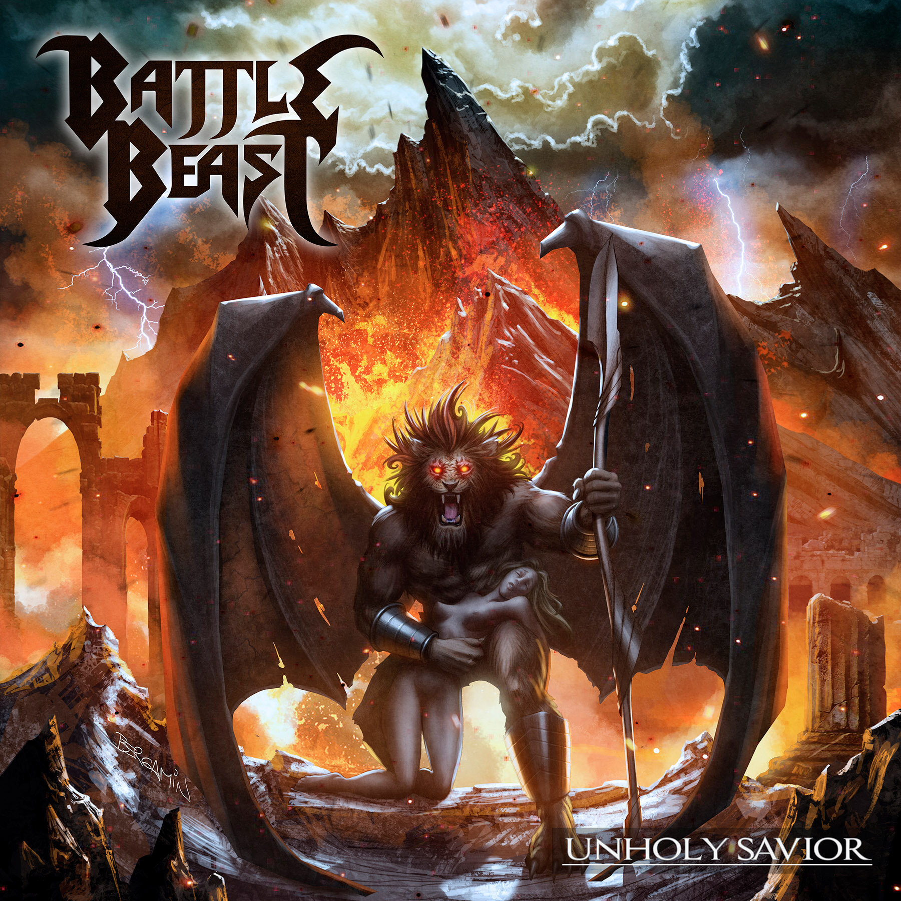 Battle Beast《Heroes Quest》乐队总谱|GTP谱
