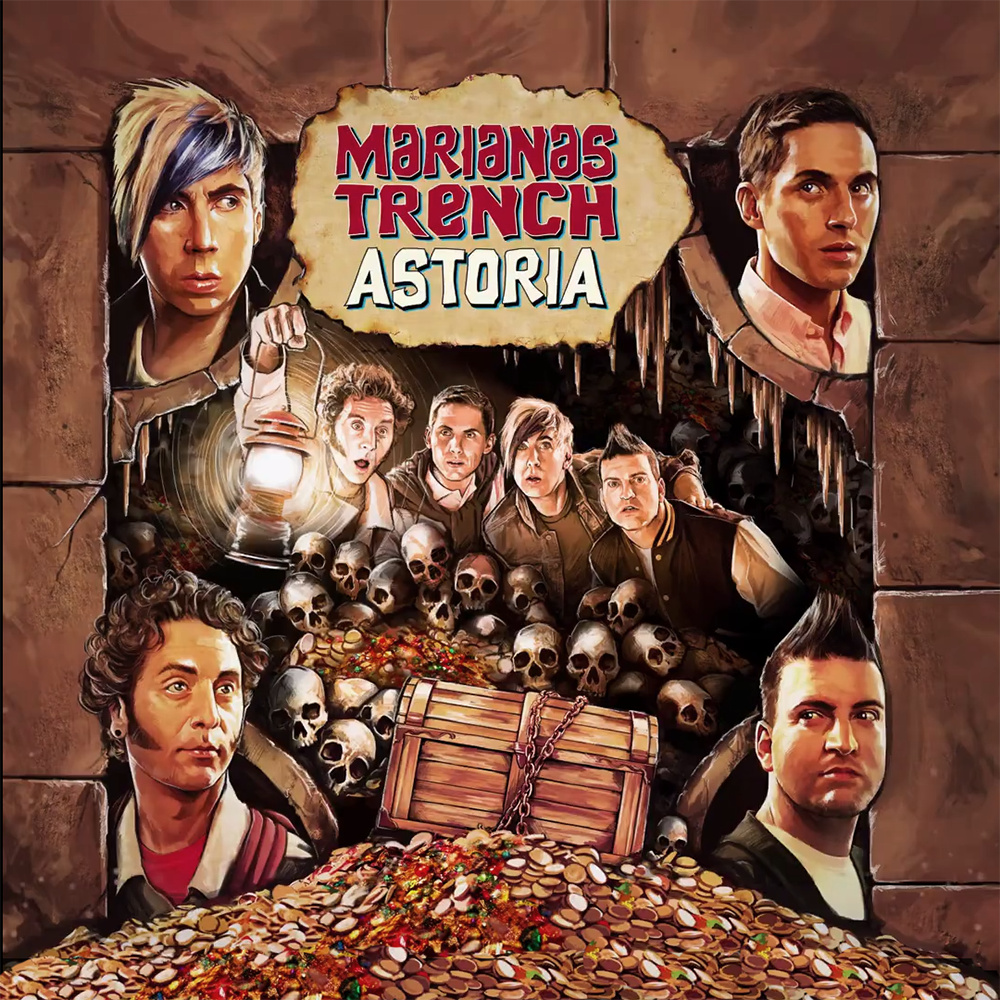 Marianas Trench《Never Say Die》乐队总谱|GTP谱