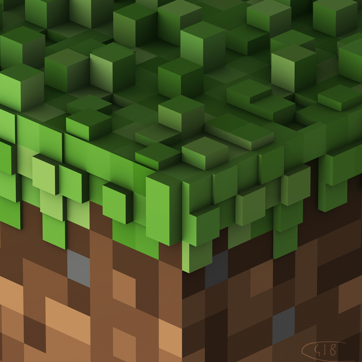 C418《Minecraft-minecraft背景音乐：calm1 #滑稽》乐队总谱|GTP谱