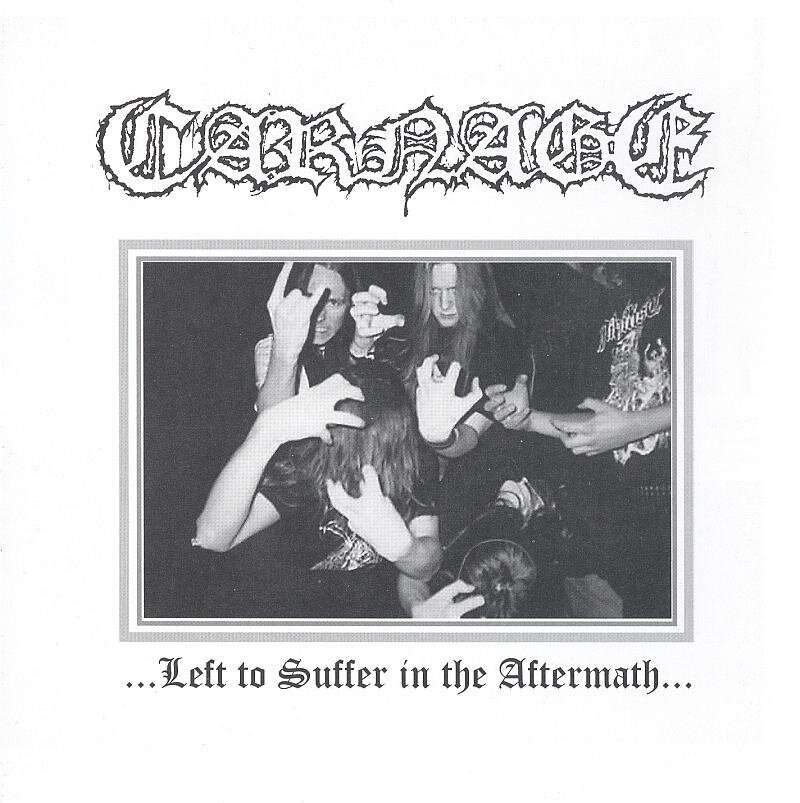 Carnage《Blasphemies Of The Flesh》乐队总谱|GTP谱