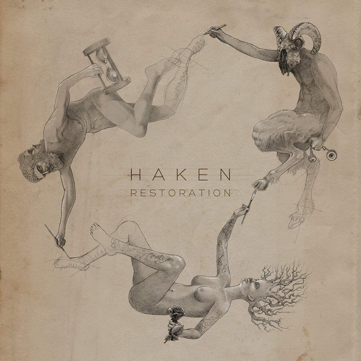 Haken《Darkest Light》乐队总谱|GTP谱
