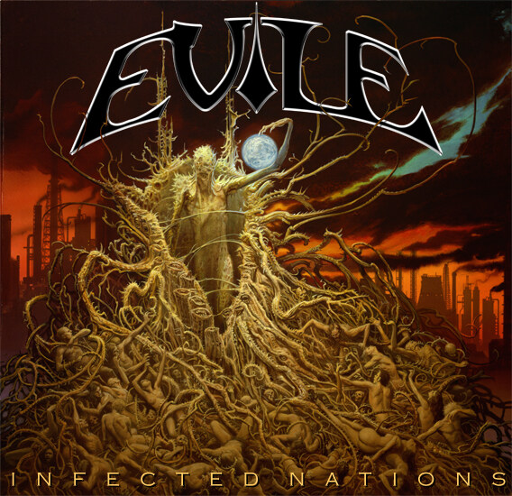 Evile《Hundred Wrathful Deities》乐队总谱|GTP谱