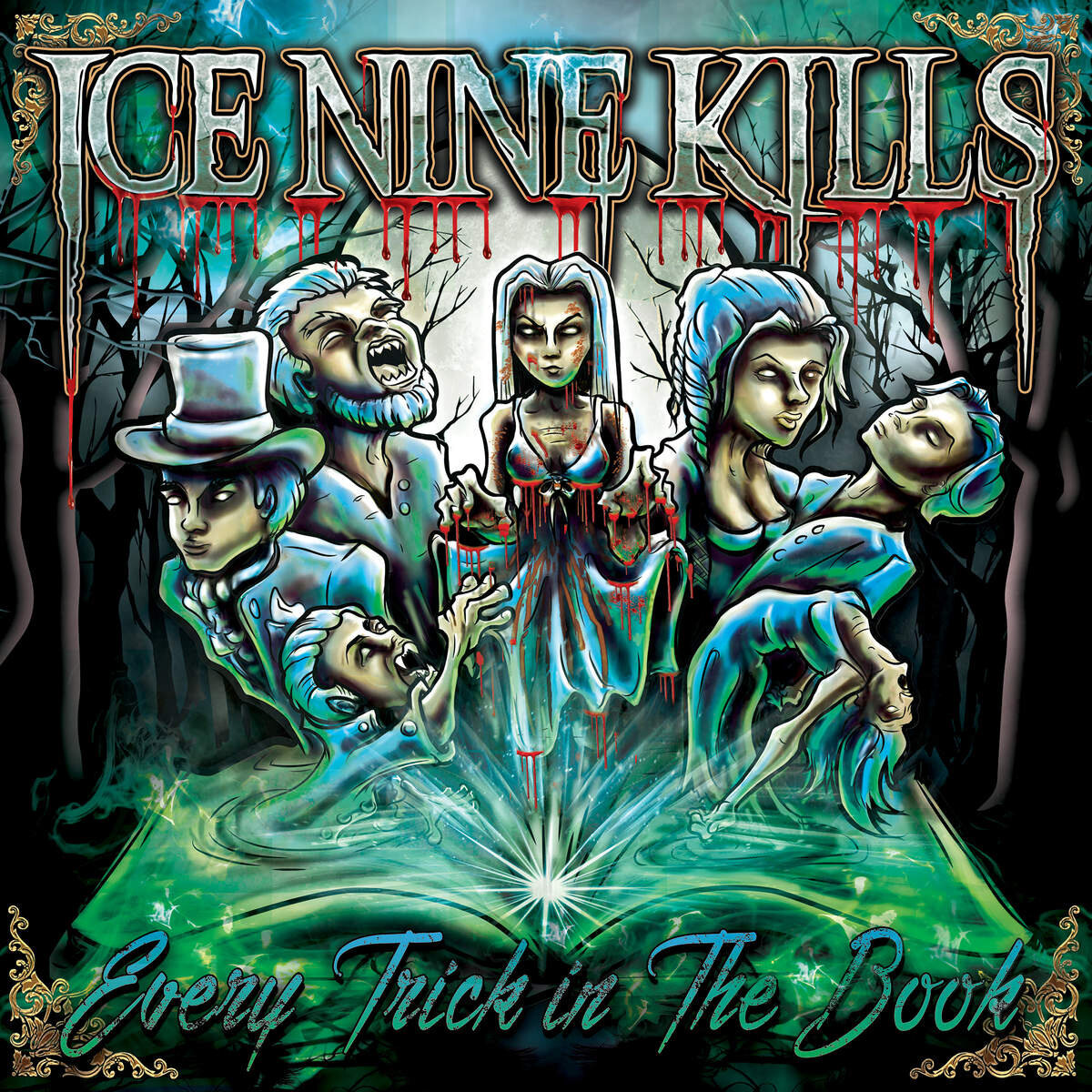 Ice Nine Kills《The People In The Attic》乐队总谱|GTP谱