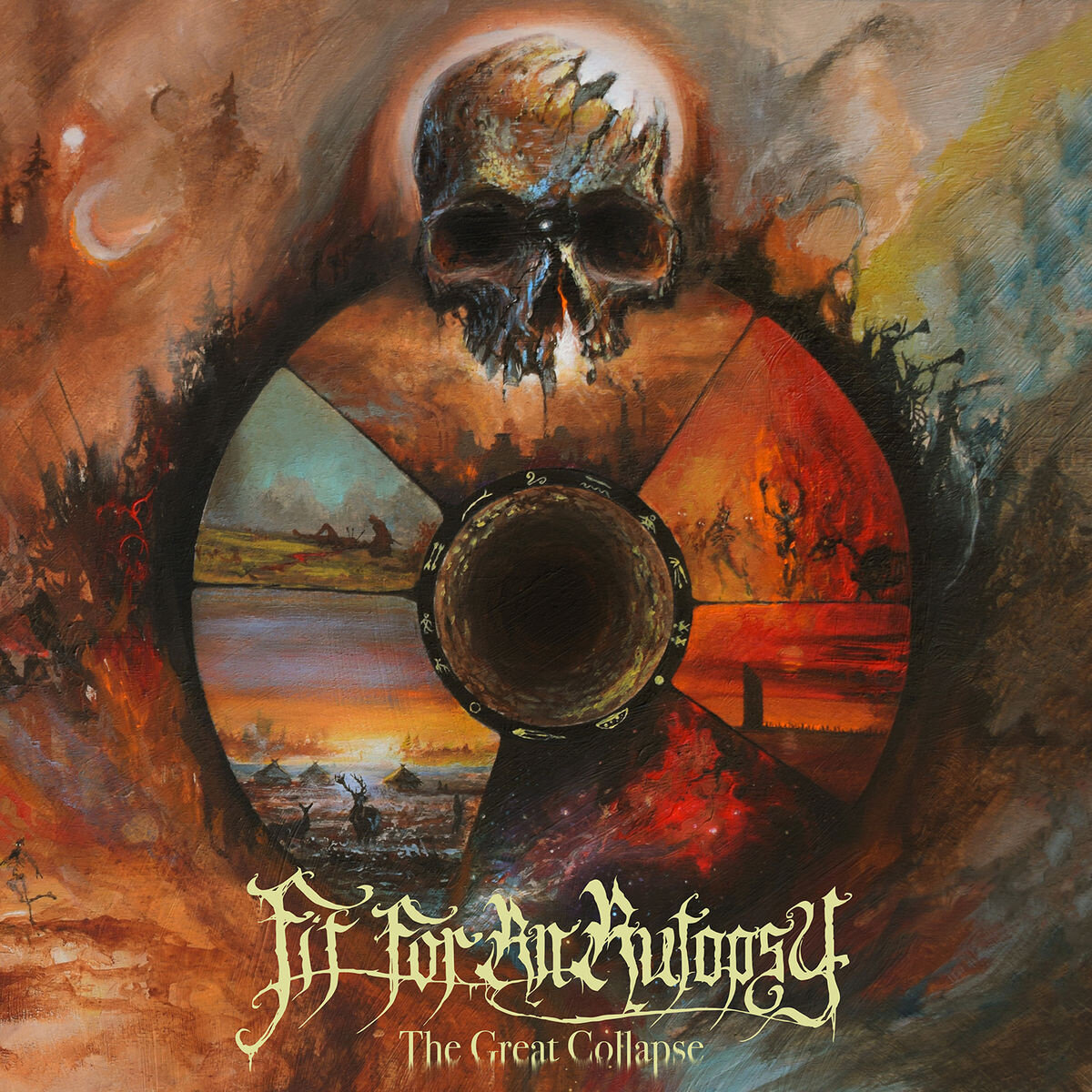 Fit for an Autopsy《The Conqueror》乐队总谱|GTP谱