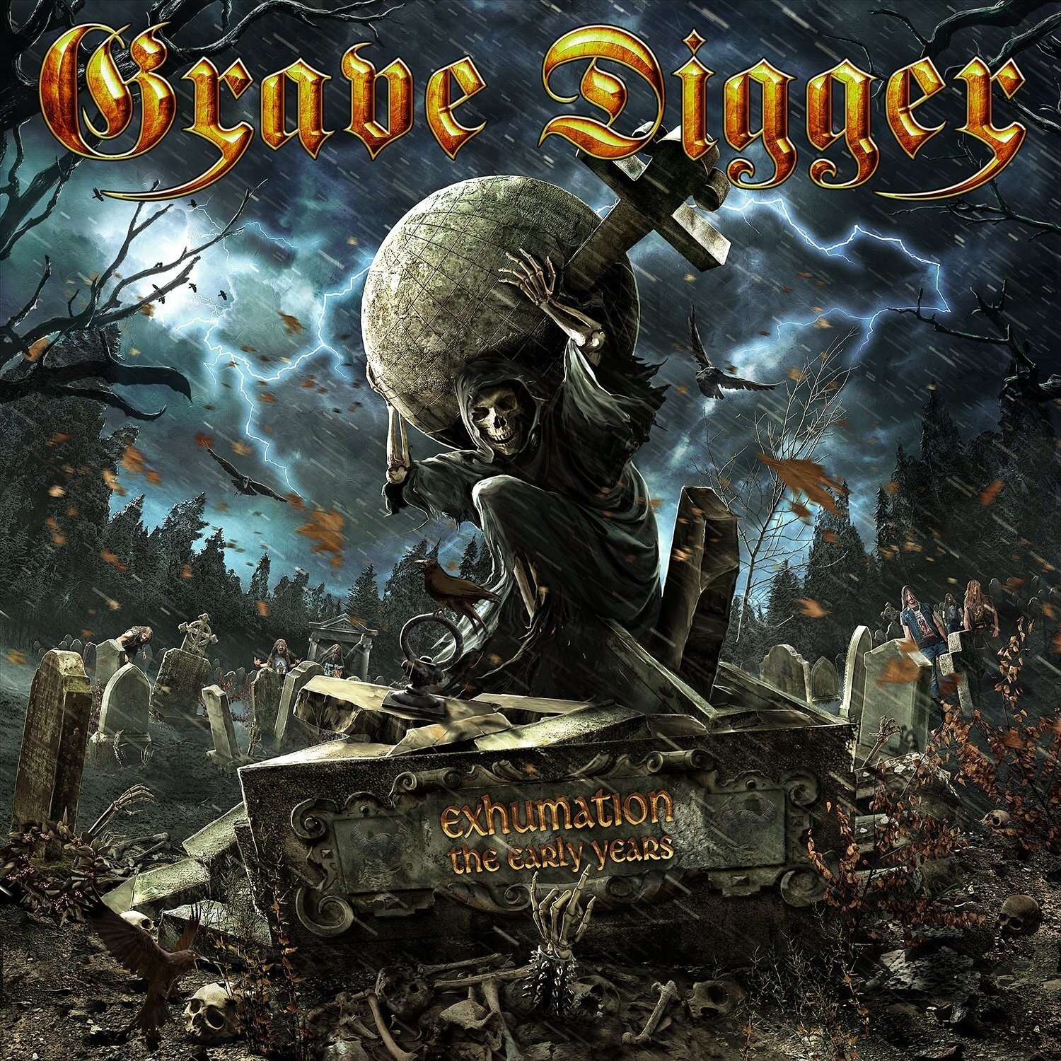 Grave Digger《We Wanna Rock You》乐队总谱|GTP谱