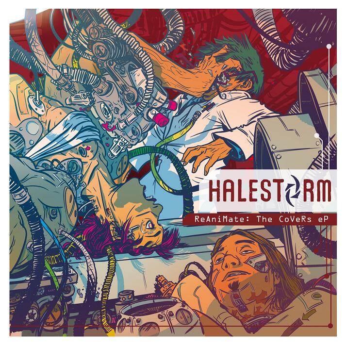 Halestorm《Bad Romance》乐队总谱|GTP谱