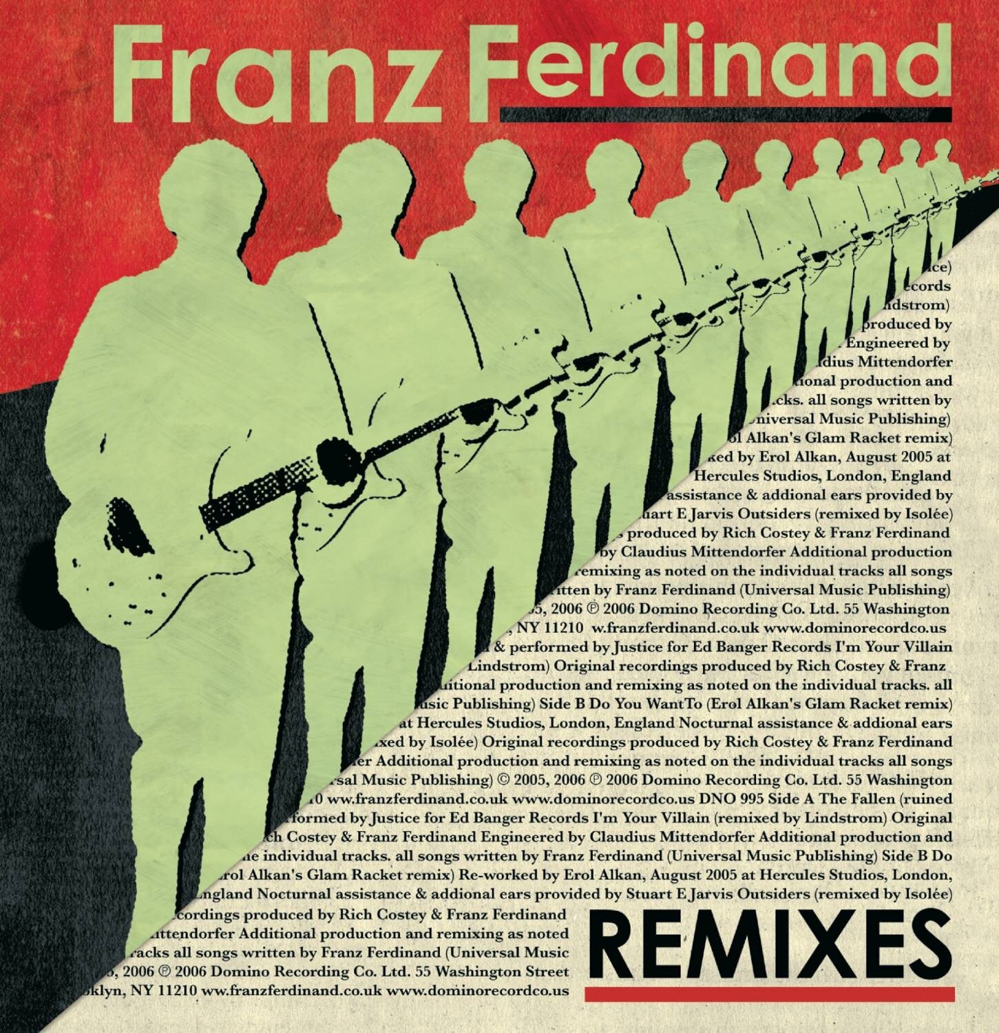 Franz Ferdinand《Im Your Villian》乐队总谱|GTP谱