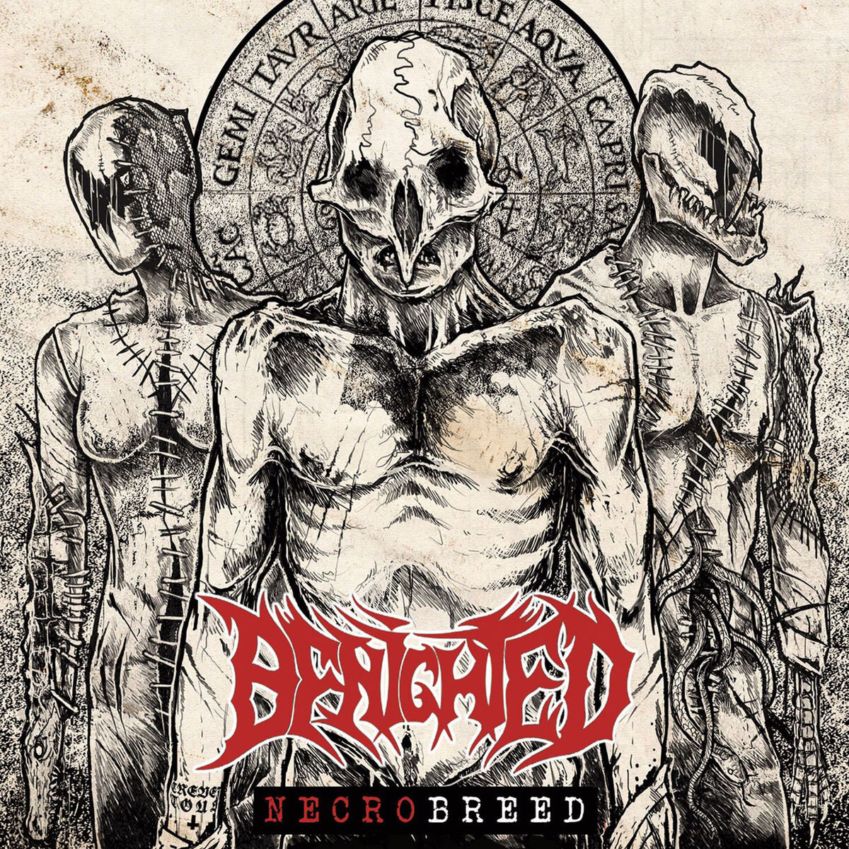 Benighted《Leatherface》乐队总谱|GTP谱
