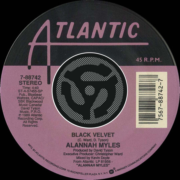 Alannah Myles《Black Velvet》乐队总谱|GTP谱