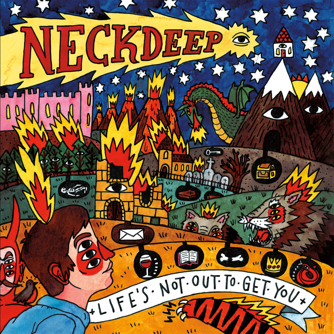 Neck Deep《Gold Steps》乐队总谱|GTP谱