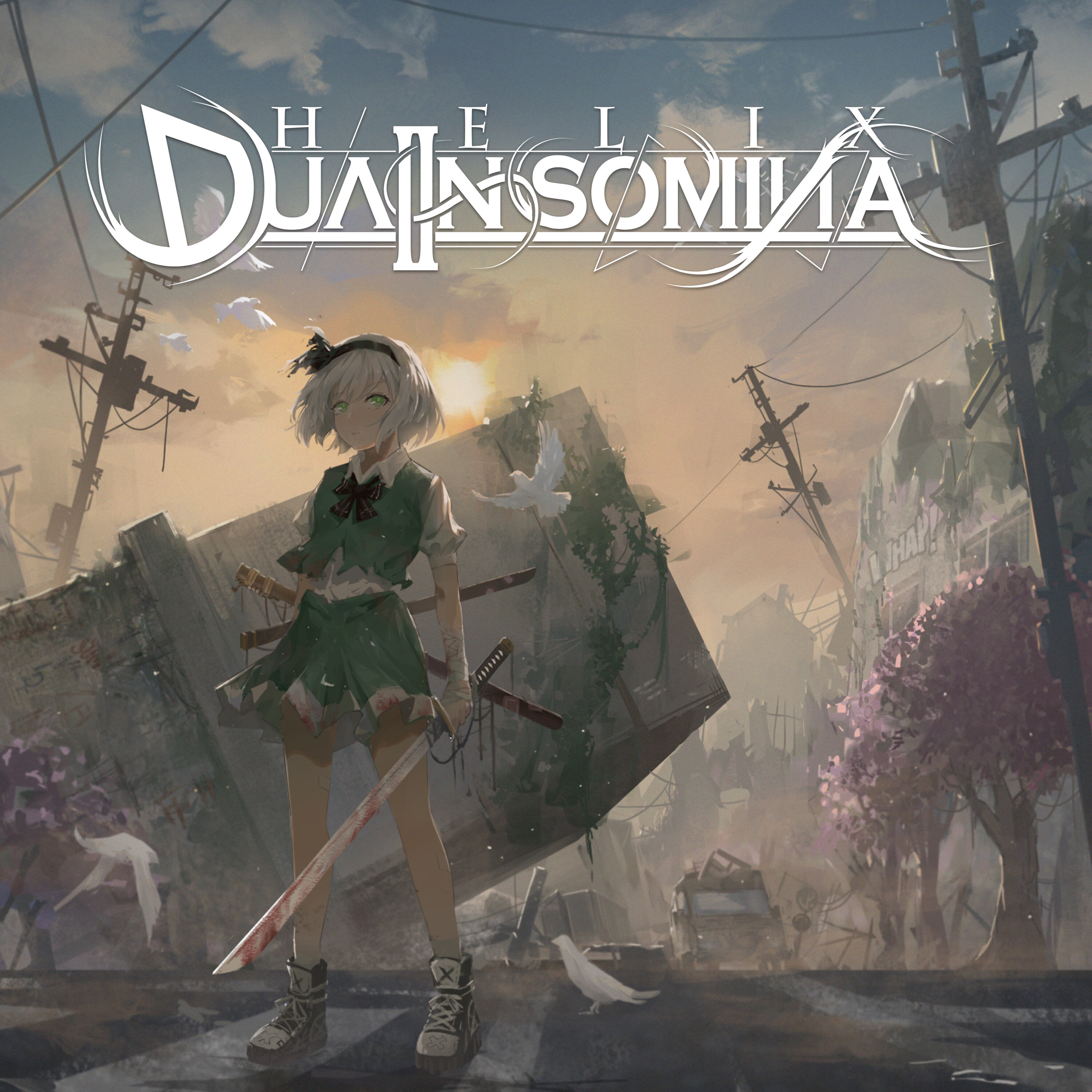 DualInsomiNa《Lunatic Nocturne》乐队总谱|GTP谱