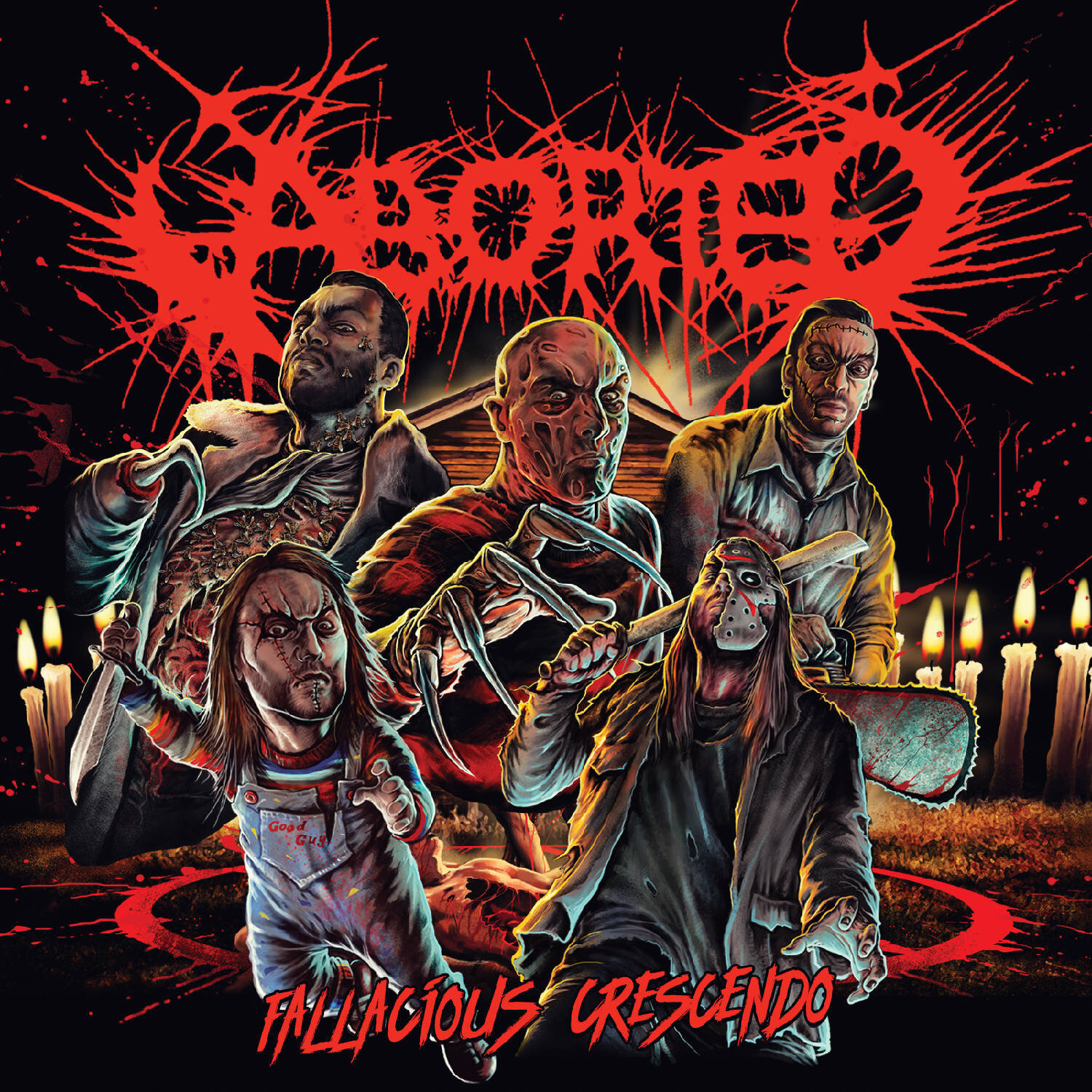 Aborted《Fallacious Crescendo》乐队总谱|GTP谱