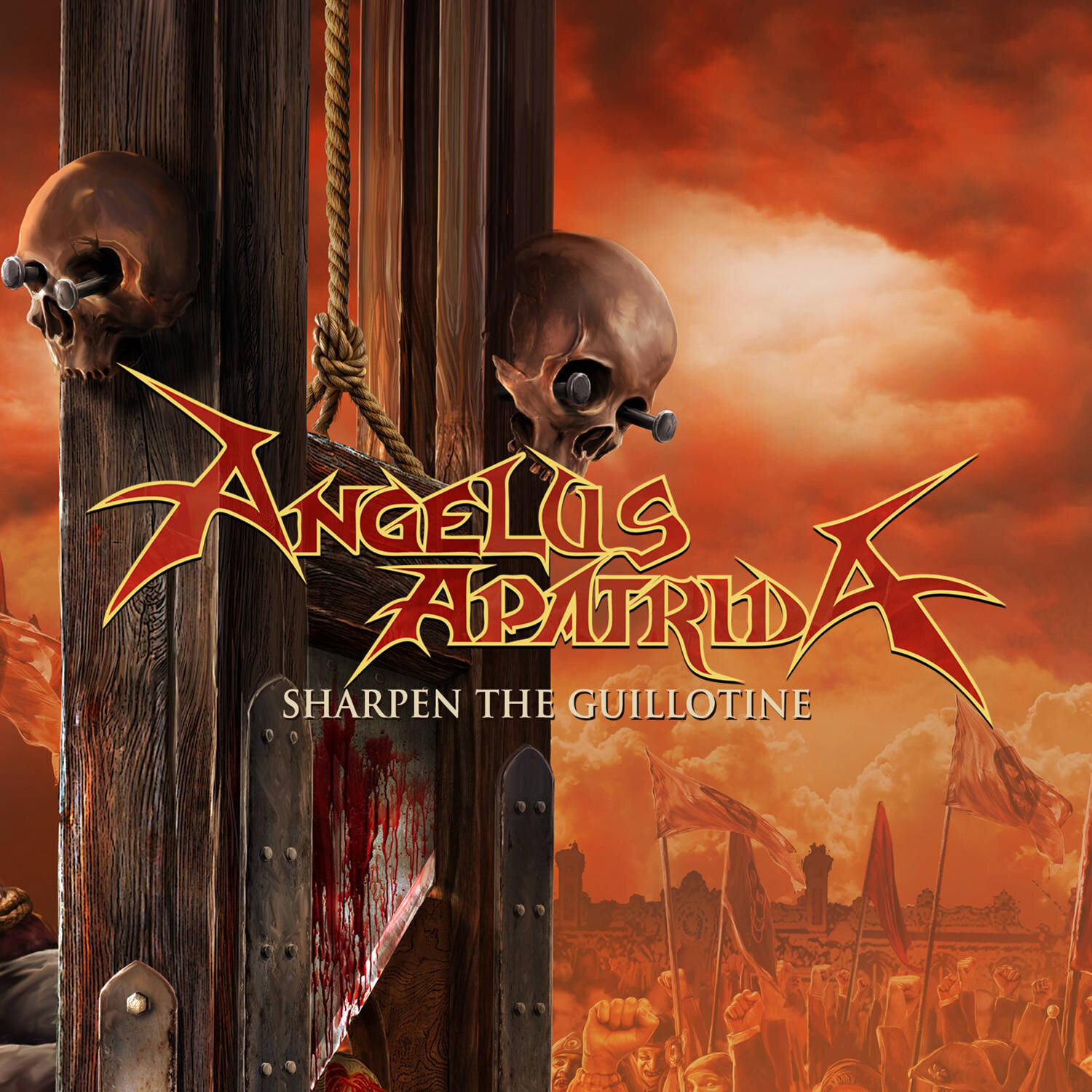 Angelus Apátrida《Sharpen The Guillotine》乐队总谱|GTP谱