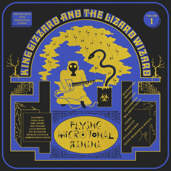 King Gizzard & The Lizard Wizard《Melting》乐队总谱|GTP谱