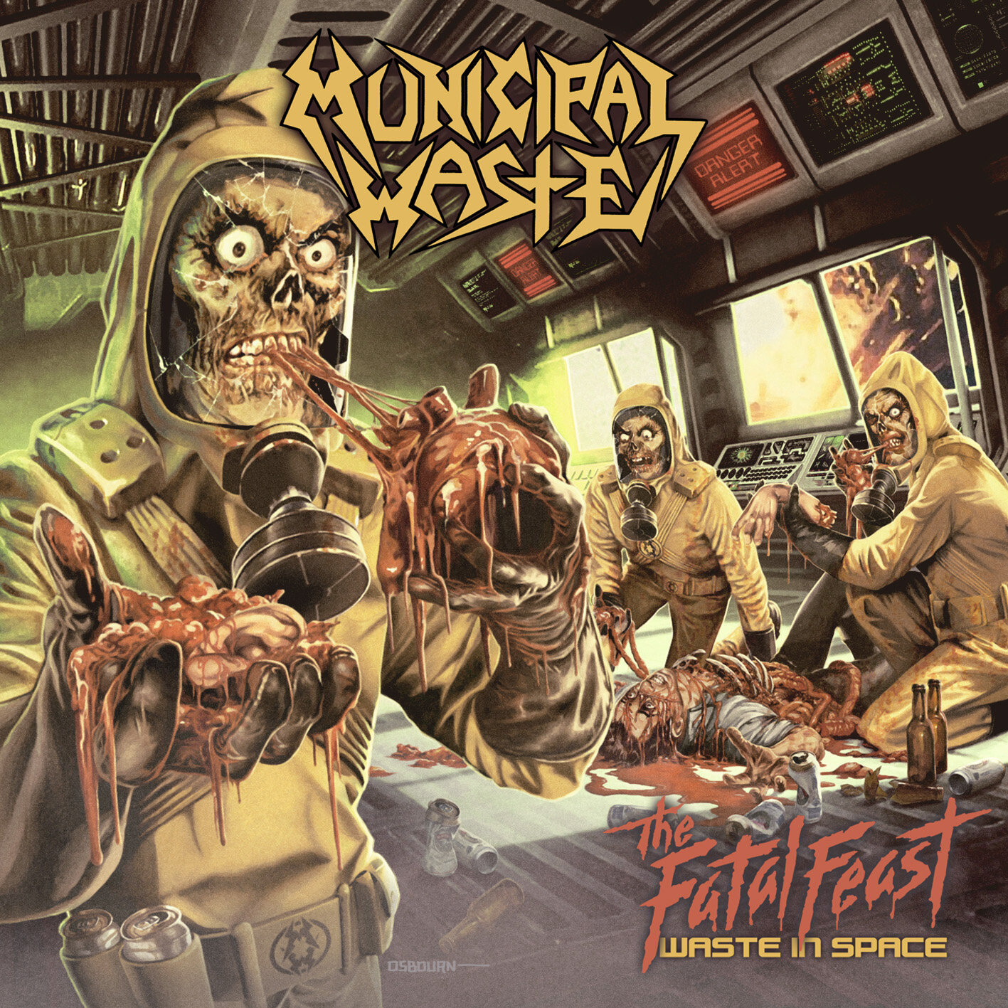 Municipal Waste《Eviction Party》乐队总谱|GTP谱