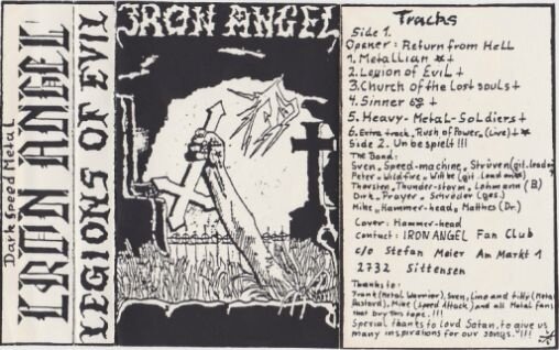 Iron Angel《Sinner 666》乐队总谱|GTP谱