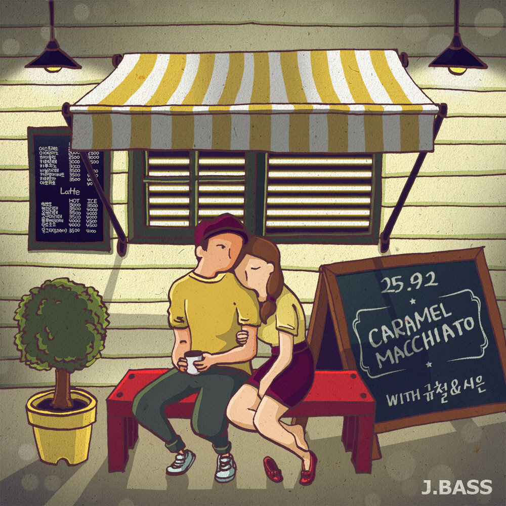 J.Bass《카라멜마끼아또 -焦糖玛奇朵》乐队总谱|GTP谱