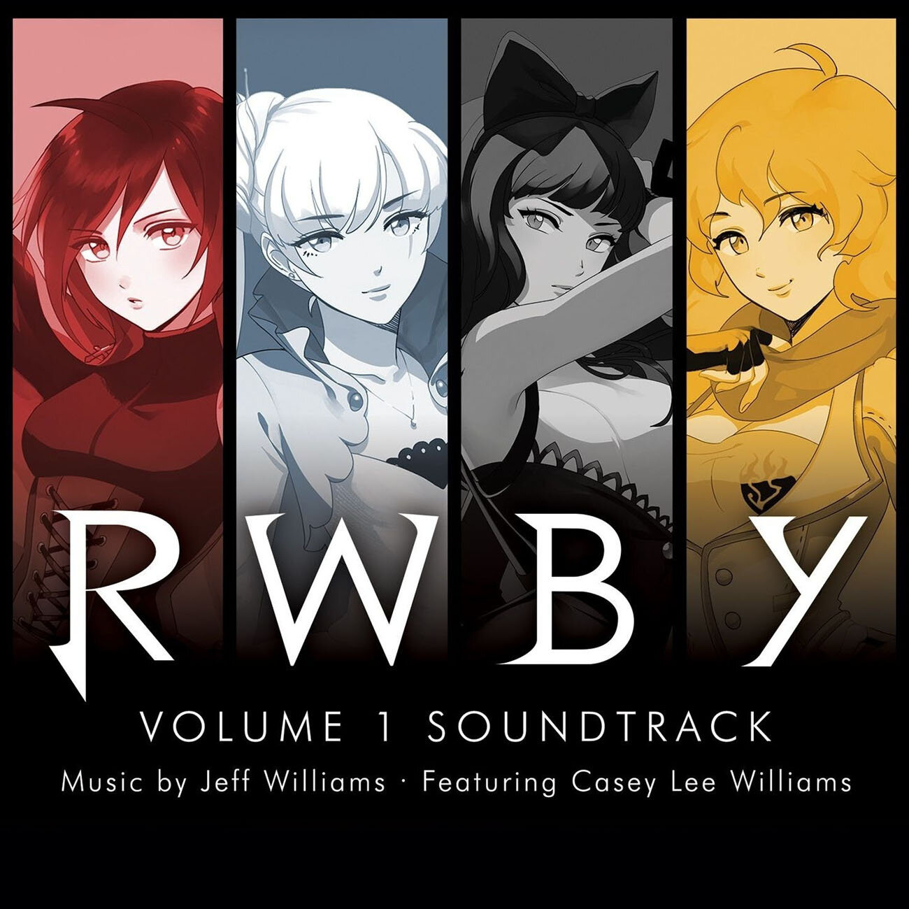 动漫游戏《RWBY-四色 红白黑黄-Red like Roses-红如玫瑰》指弹谱|独奏GTP谱