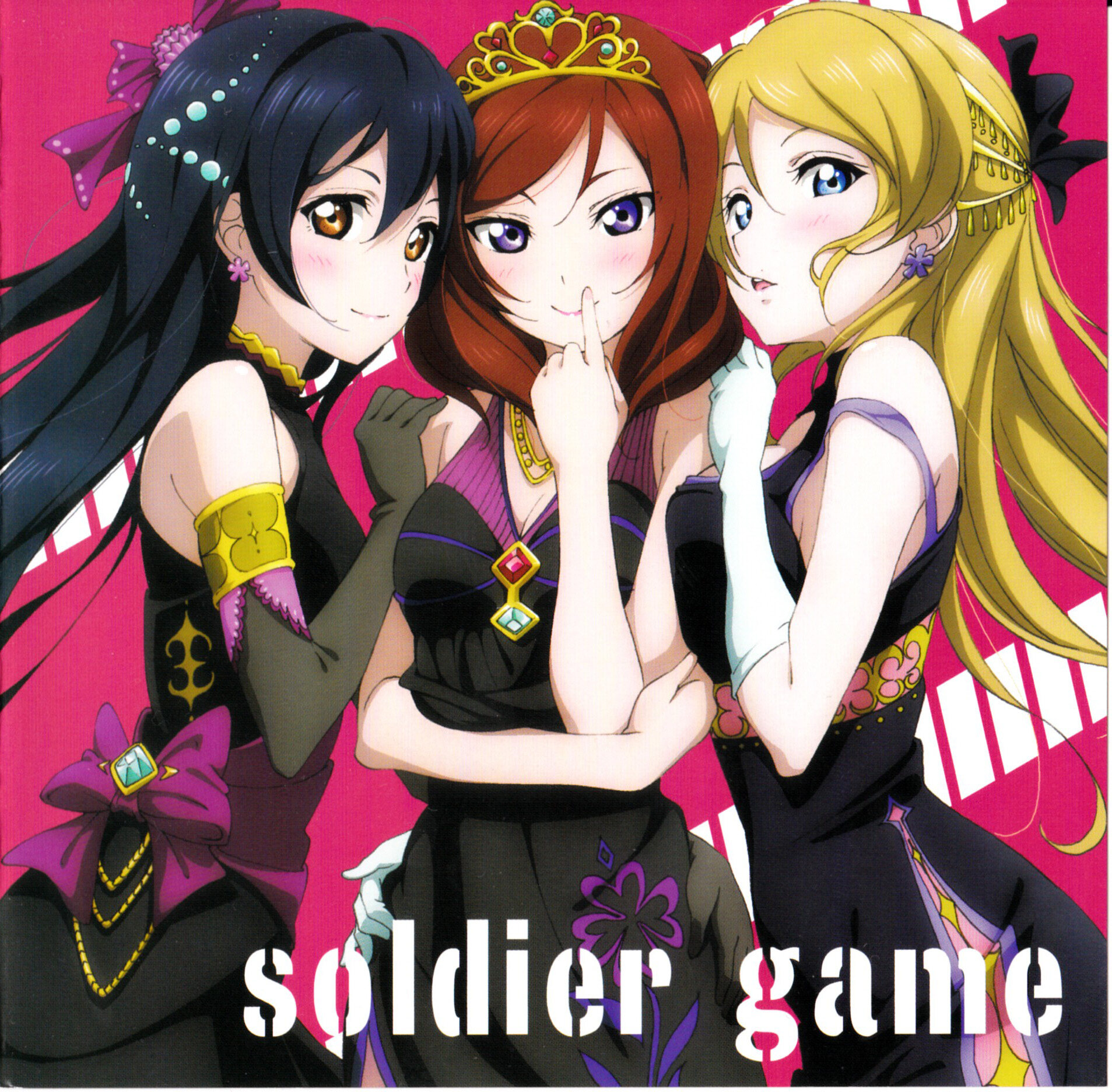 μ\'s《LoveLive！-校园偶像计划 ラブライブ！-soldier game》指弹谱|独奏GTP谱