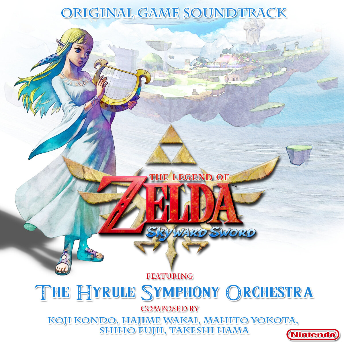 动漫游戏《Legend of Zelda-塞尔达传说-Skyward Sword-天空之剑-Fi\'s Gratitude》指弹谱|独奏GTP谱
