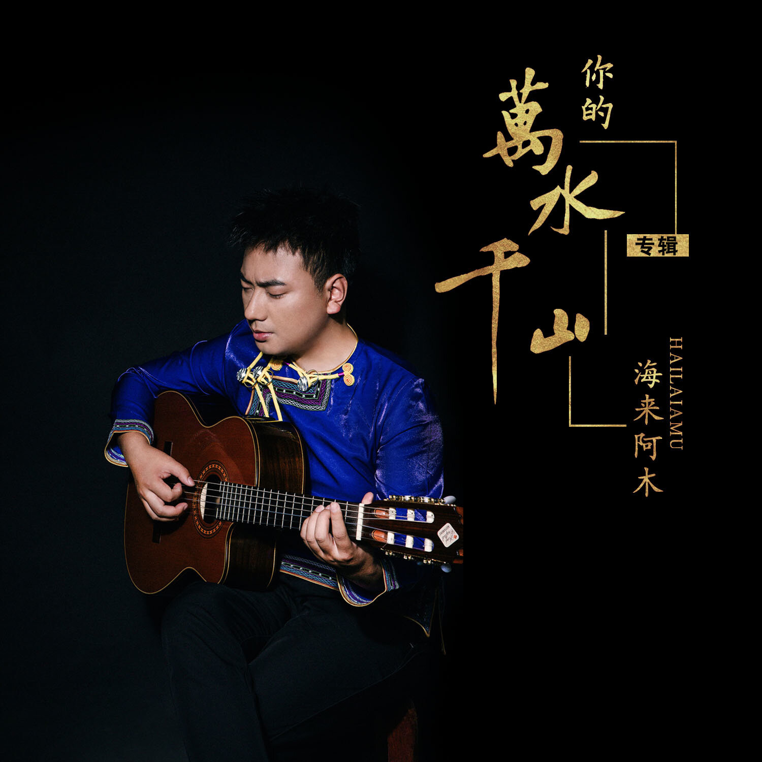 海来阿木《你的万水千山》指弹谱|独奏GTP谱