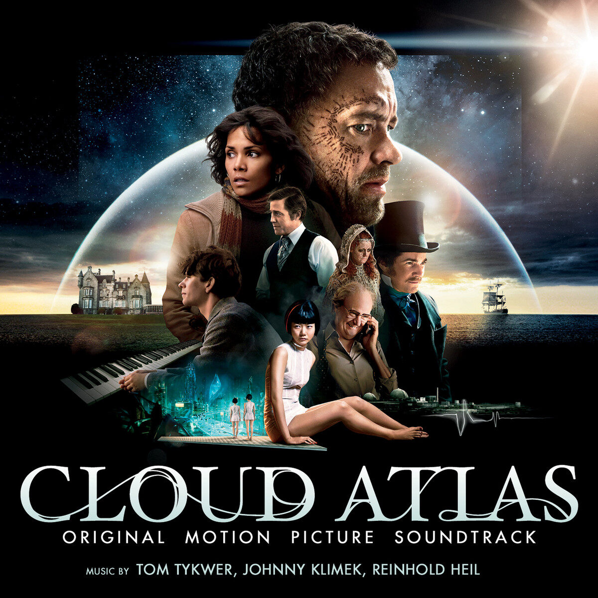Tom Twyker《Cloud Atlas End Title-云图片尾曲》指弹谱|独奏GTP谱