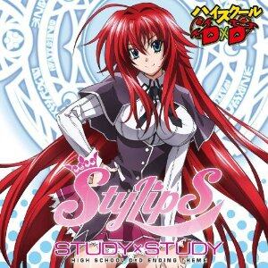 StylipS《恶魔高校-High school DxD第一季ED-STUDY×STUDY》指弹谱|独奏GTP谱