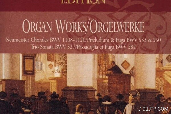 Johann Sebastian Bach《Passacaglia In Cm Bwv 582》GTP谱
