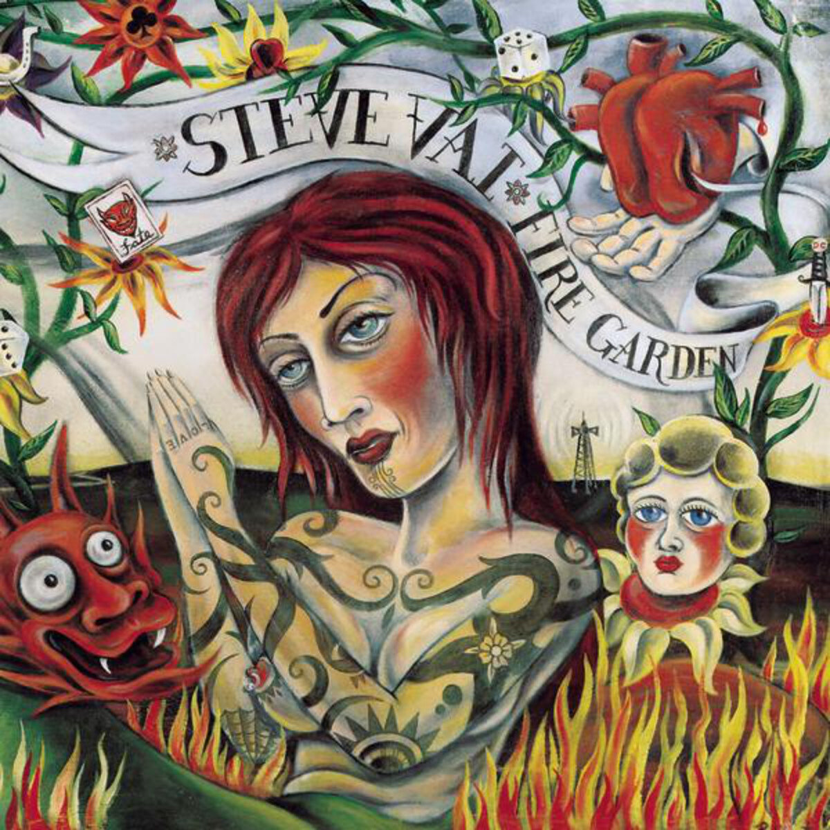 Steve Vai《Theres A Fire In The House》GTP谱